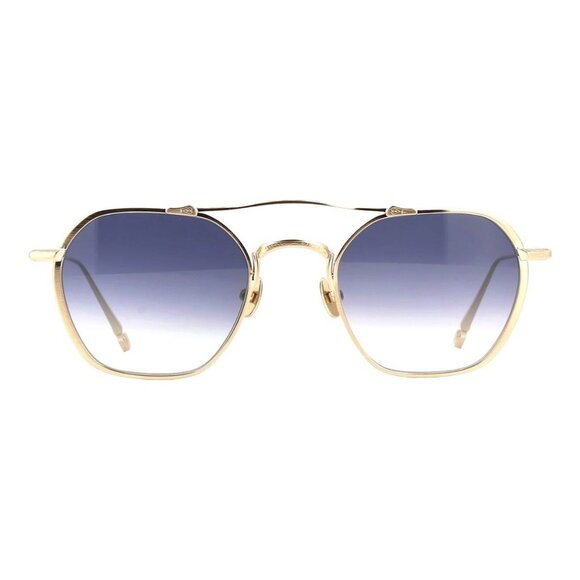 New MATSUDA Gold Square M3145 BG Sunglasses Women - Picture 1 of 4